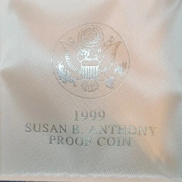 1999 Susan B. Anthony Proof Dollar w/Certificate Of Authenticity from U.S Mint - Picture 4 of 12